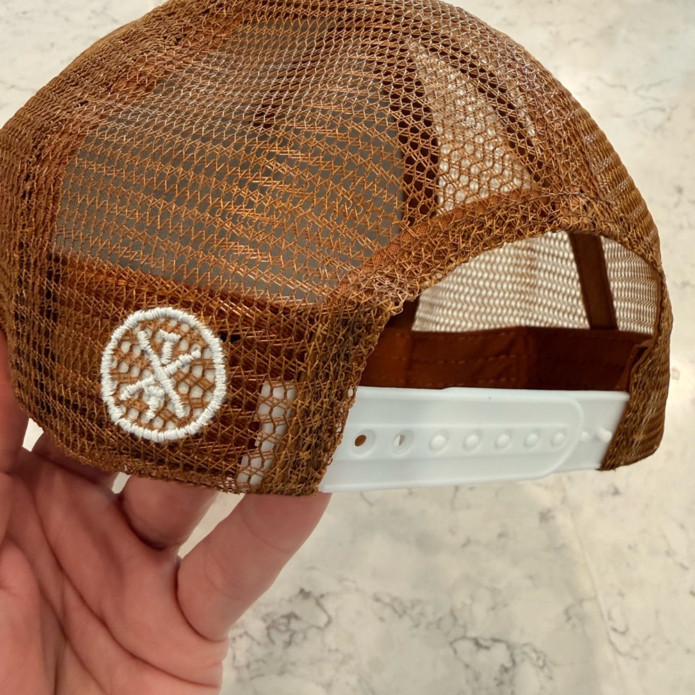 MAMA X Brown Suede Cap with White Logo - Picture 5 of 5